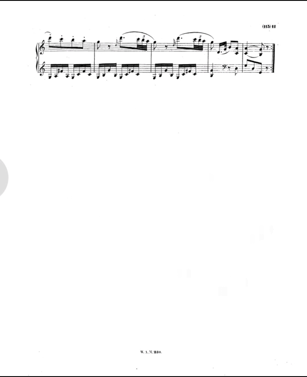 莫扎特奏鸣曲K330第三乐章（1-68小节）115